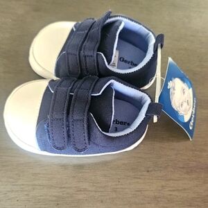 Gerber Baby Walker Shoes in Navy and White
